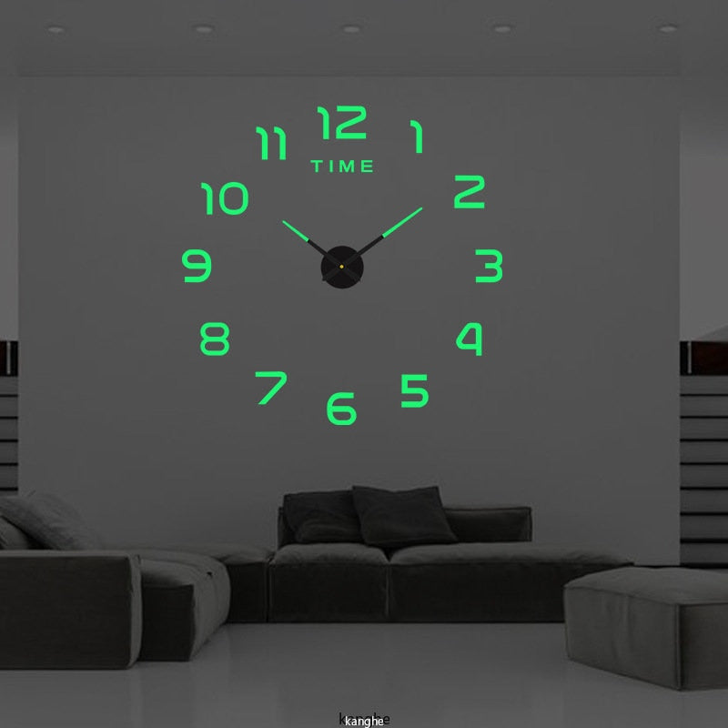 3D DIY Modern Design  Home Decor Wall Clock - Catchy Goods® 