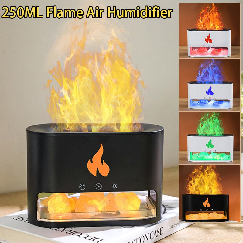 Flame Ultrasonic Aroma Air Humidifier - Catchy Goods® 