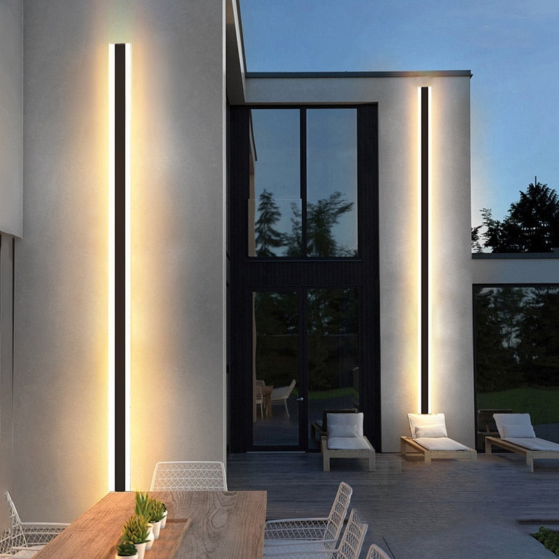 Modern Waterproof Outdoor Long Strip LED Wall lamp - Catchy Goods® 