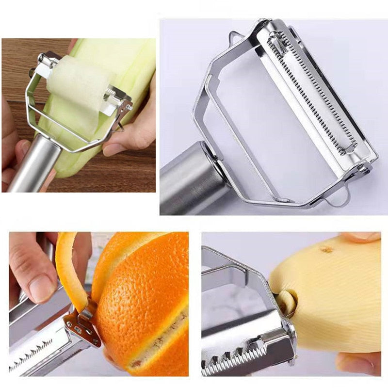 Double-Head Stainless Steel Planer Peeler - Catchy Goods® 