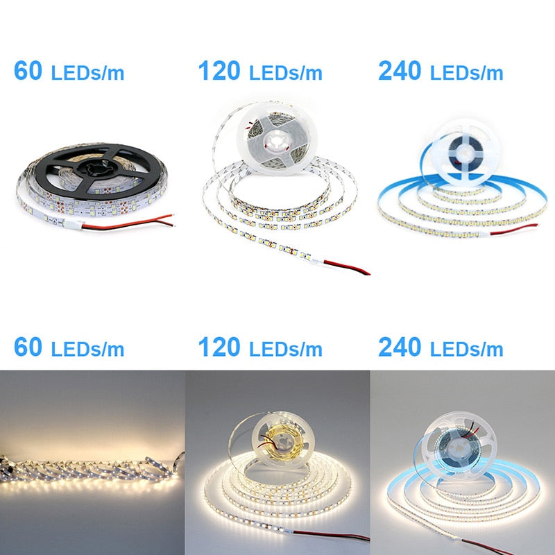 Flexible 5m 12V Waterproof LED Strip Light