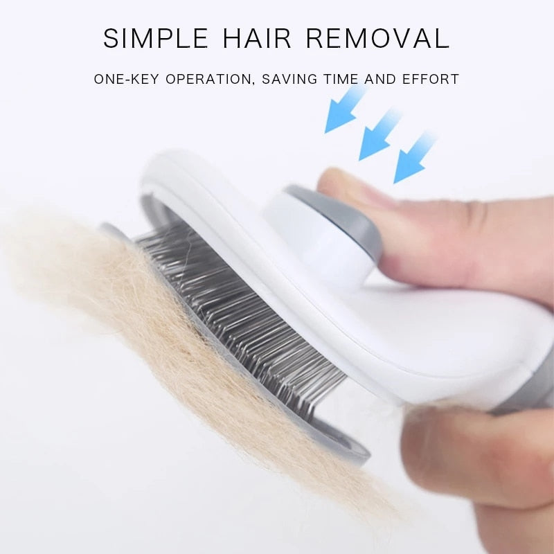 Stainless Steel Hair Removal Pet Brush - Catchy Goods® 