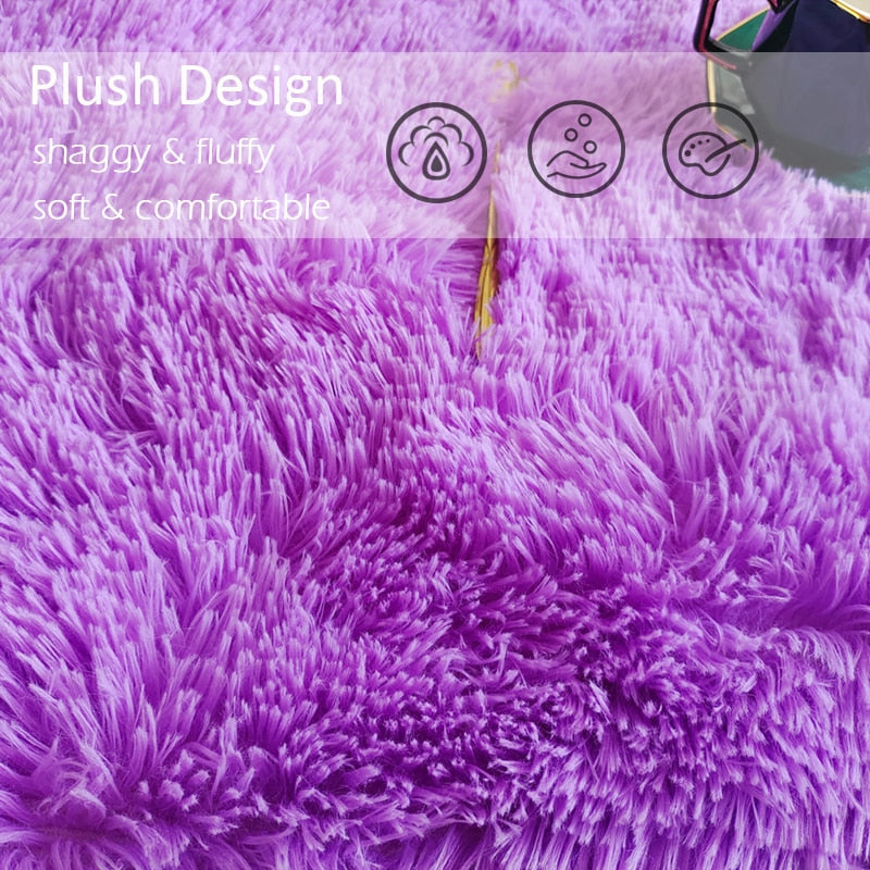 Soft Plush Fluffy Rugs For Bedroom - Catchy Goods® 