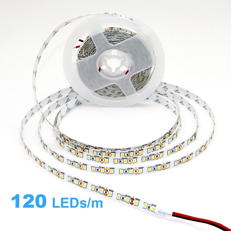 Flexibele 5m 12V waterdichte LED-stripverlichting