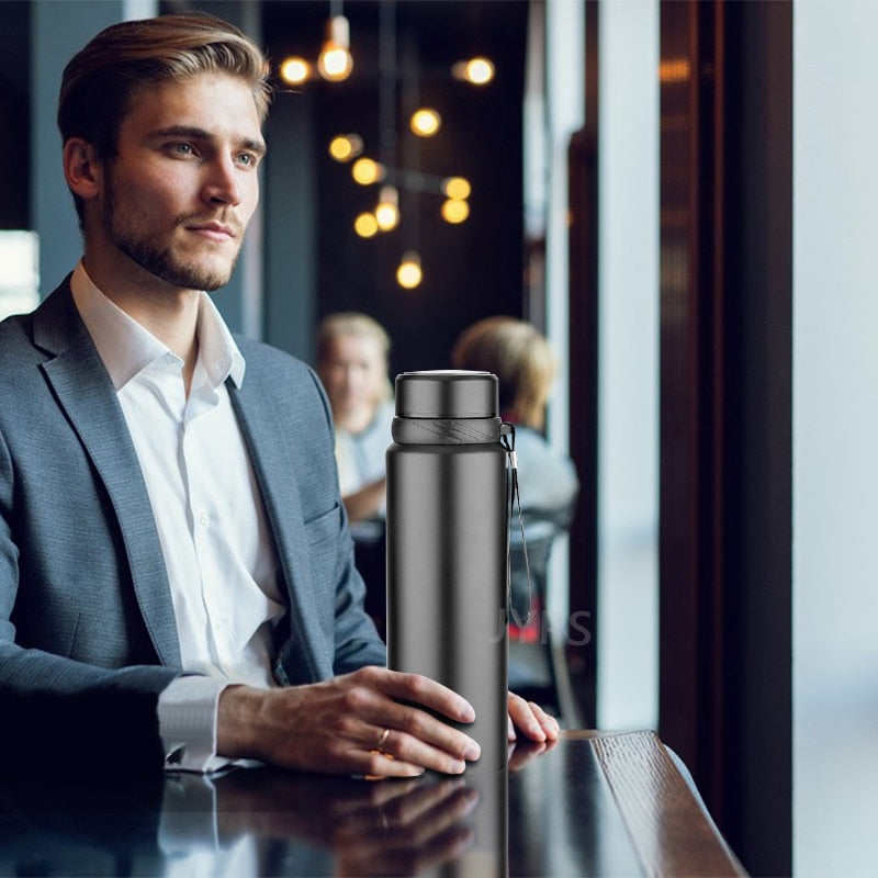 Smart Temperature Display Vacuum Flasks Thermos Bottle for Office