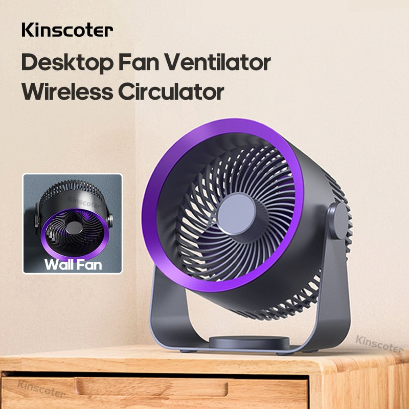 Multifunctional Portable Wireless Electric Fan