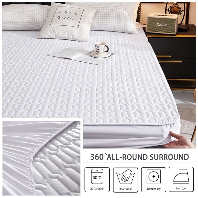 Waterproof Thicken Mattress Pad Protector Bedsheet - Catchy Goods® 