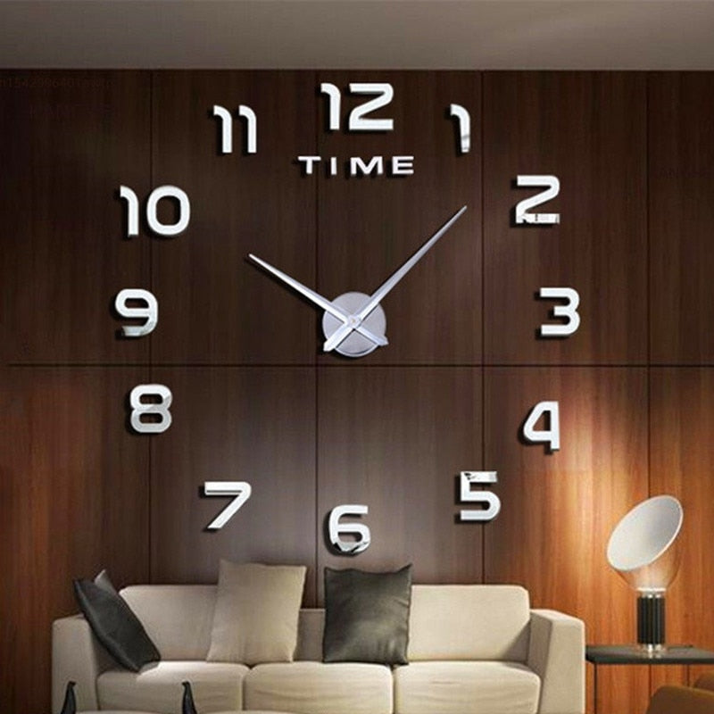 3D DIY Modern Design  Home Decor Wall Clock - Catchy Goods® 