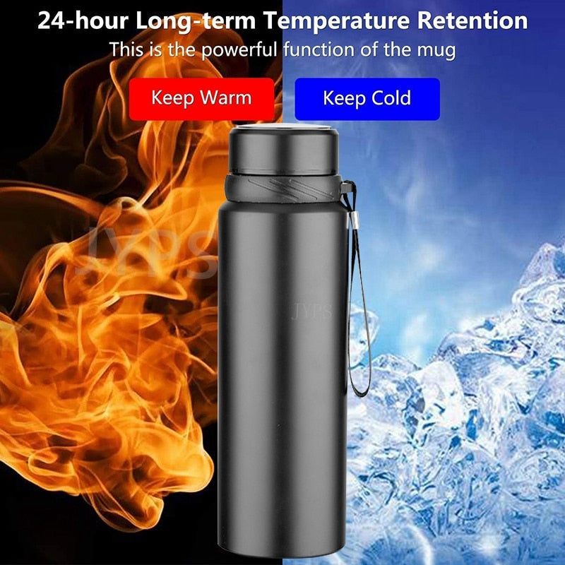 Smart Temperature Display Vacuum Flasks Thermos Bottle for Office